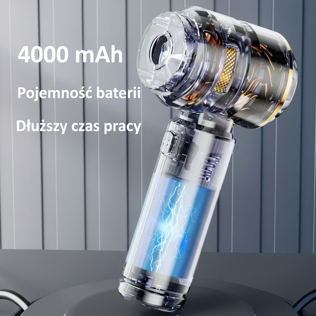 Bateria 4000 mAh — długi czas pracy